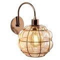 Lampa de perete, Sheen, Safderun - 401-A, E27, 100 W, metal/sticla