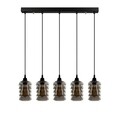 Candelabru, Opviq, Smoked - 024, E27, 60 W, metal/sticla