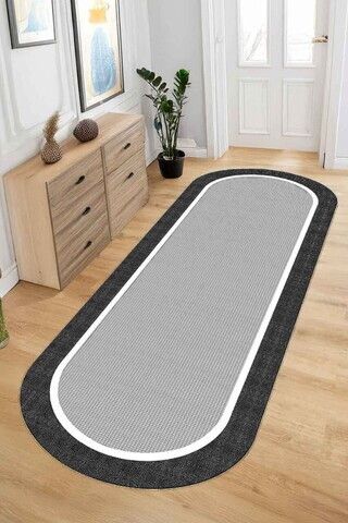 Covor, CLR-7346-Antrasit-48, 80x140 cm, Poliester, Antracit