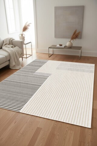 Covor, DC-4257-13, 80x140 cm, Poliester, Gri