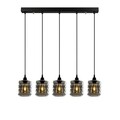 Candelabru, Opviq, Smoked - 064, E27, 60 W, metal/sticla