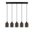 Candelabru, Opviq, Smoked - 064, E27, 60 W, metal/sticla