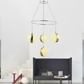 Candelabru, Sage, Togo 3+1 Sarkıt - Chrome, LED, 32 W, 3 culori, metal/acrylic
