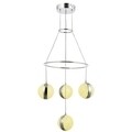 Candelabru, Sage, Togo 3+1 Sarkıt - Chrome, LED, 32 W, 3 culori, metal/acrylic
