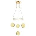 Candelabru, Sage, Togo 3+1 Sarkıt - Gold, LED, 32 W, 3 culori, metal/acrylic