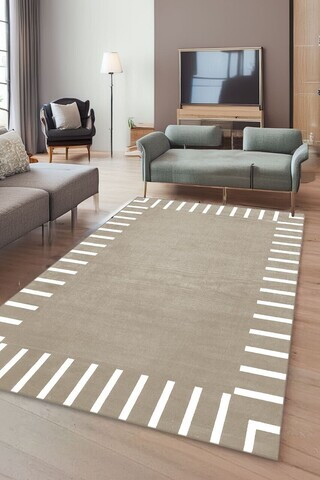 Covor, CLR-DC-4092-HALI-5, 80x150 cm, Poliester, Bej