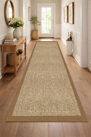 Covor, CLR-7239-HALI-116, 100x150 cm, Poliester, Maro