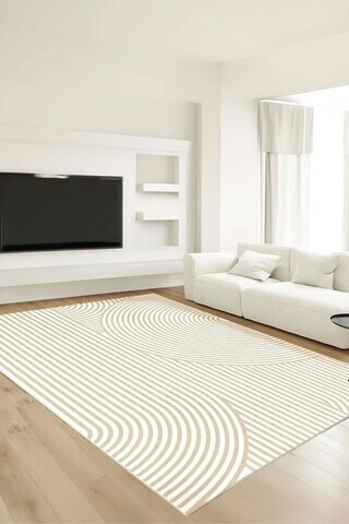 Covor, CLR-7301-HALI-10, 100x150 cm, Poliester, Bej