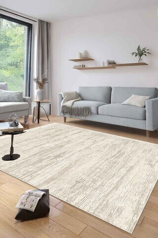Covor, CLR-7361-HALI-57, 100x150 cm, Poliester, Bej
