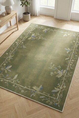 Covor, DC-7535-16, 100x150 cm, Poliester, Verde