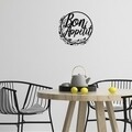 Decoratiune de perete, Bon Appetit, Tanelorn, 48x48 cm, metal