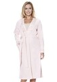 Halat de casa dama, Luisa Moretti, LMS-2082, bambus/bumbac, roz, marimea 38/40 - M