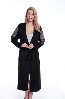 Negru/Argintiu, 42/44 - L