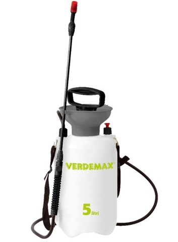 Pulverizator cu presiune pentru gradina, Verdemax, 5 L, plastic/otel