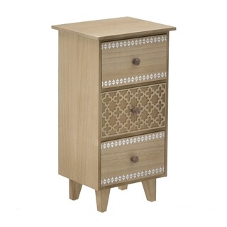 Natural/Bej, Comoda 3 sertare