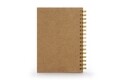 Carnet cu spirala, No Plastic Is Fantastic, Tri-Coastal Design, 18 x 21.5 cm, roz/auriu