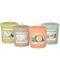 Set 4 lumanari parfumate votive, Yankee Candle, Summer Escape, 15 h