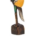 Decoratiune, Bird, Creaciones Meng, 40 cm, lemn de arbore de matase