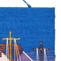 Decoratiune de perete, Boats and Houses, Creaciones Meng, 40x50 cm, iuta