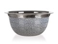 Bol pentru amestecat, Granite, Banquet, 23.5x11 cm, 3.28L, inox, crem