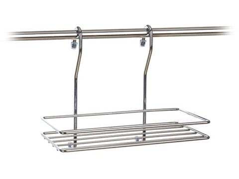 Polita depozitare condimente, Variella, Banquet, 26x14x21 cm, inox