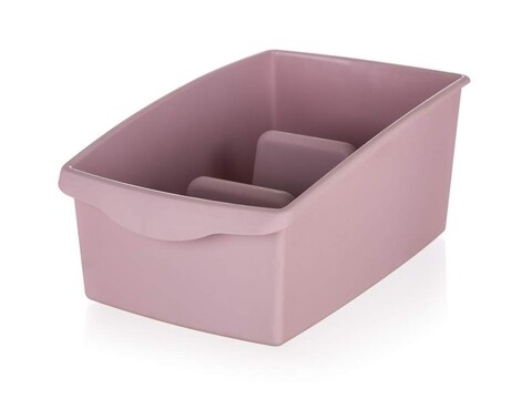 Organizator pentru frigider, Culinaria, Banquet, 15.5x25.5x11 cm, roz