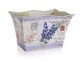 Ghiveci, Lavender, Home Decor, 20.5x15.3x13 cm, metal