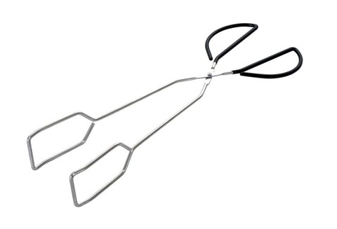 Cleste pentru gratar, BBQ, Happy Green, 38 cm, otel cromat