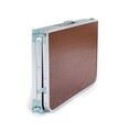 Masa pliabila pentru picnic, Mobby, Happy Green, 135x65x70 cm, aluminiu/MDF