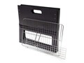 Gratar pentru picnic, Flat, Vetro-Plus, pliabil, 46x30.5 cm, aliaj/otel