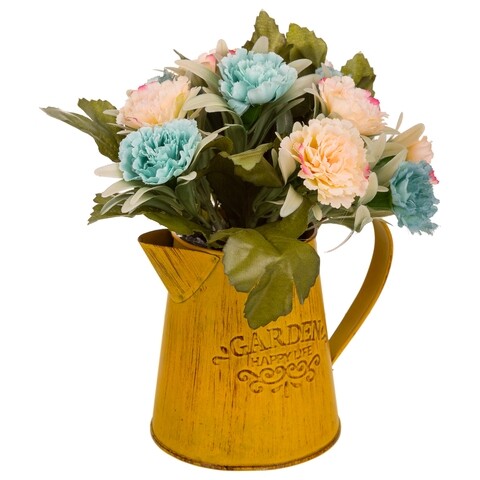 Floare artificiala in ghiveci, Florence, Creaciones Meng, 14x10x22 cm