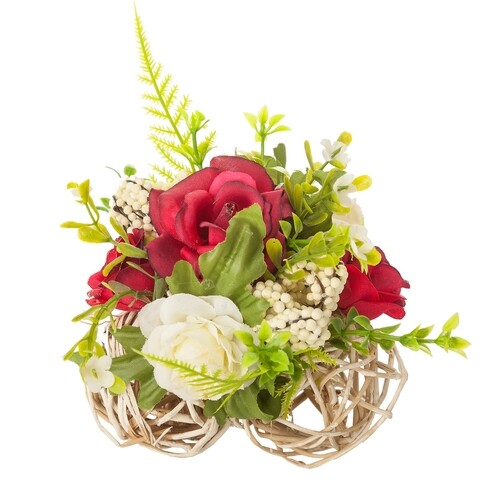 Floare artificiala, Creaciones Meng, 12x12x10 cm, poliester