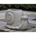 Ghiveci, Snail Light, Creaciones Meng, 40.5x24x28.5 cm, ciment