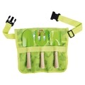 Set centura cu accesorii gradinarit pentru copii, Esschert, panza/plastic/poliester, verde