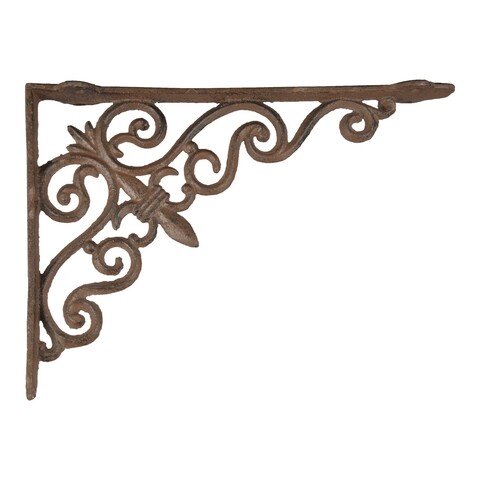 Suport ghivece/carti, Esschert, interior/exterior, 27.5 x 4.9 x 19.9 cm, fier forjat