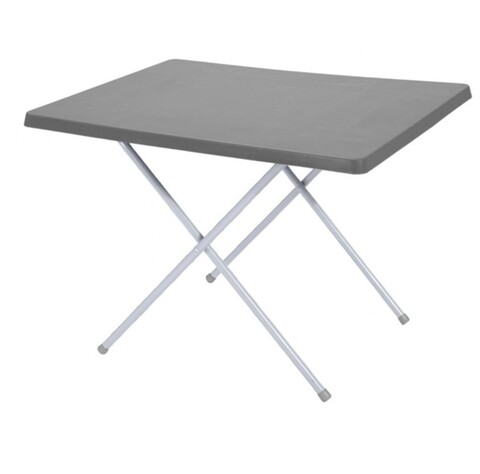 Masa pliabila, metal, gri