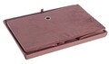 Cutie cu capac pentru depozitare, Velvet Pink, Bizzotto, pliabila, 40x30x25 cm, otel/catifea