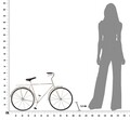 Bike Panel Fali dekoráció, Mauro Ferretti, 90x5.5x61 cm, vas, színes