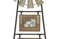 Mulino Fényképtartó 3 képnek, Mauro Ferretti, 43x3x117.5 cm, vas/fa