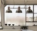 Industry Csillár, Mauro Ferretti, 120x30x30 cm, vas, fekete