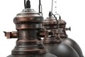 Industry Csillár, Mauro Ferretti, 120x30x30 cm, vas, fekete