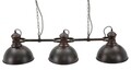 Industry Csillár, Mauro Ferretti, 120x30x30 cm, vas, fekete