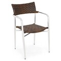 Scaun pentru exterior, Cosmopolis, 54x59x80 cm, maro