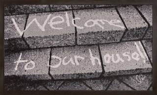 45x75 cm, Multicolor, Stairs