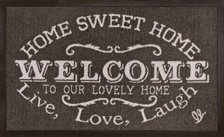 45x75 cm, Multicolor, Welcome