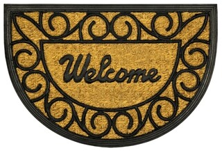 40x60 cm, Maro/Negru, Welcome