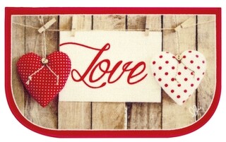 44x75 cm, Színes, Love
