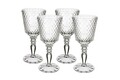 Set 4 pahare de vin rosu, Villeroy & Boch, Boston Flare, 235 ml, sticla cristal