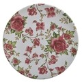 Set 6 farfurii intinse Floral, InArt, Ø26 cm, ceramica, multicolor