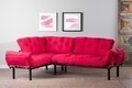 Coltar Nitta Corner, Futon, metal, fucsia